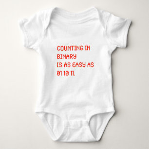 T-shirt Contagem no binário