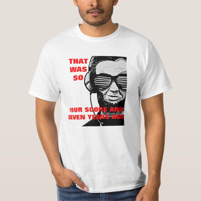 T-shirt contagem quatro (Frente)