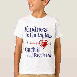 T-shirt Contagioso, azul marinho