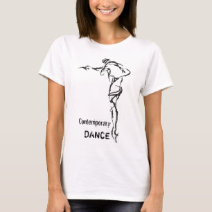 T-shirt contemporâneo da DANÇA