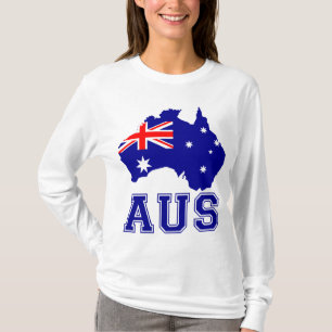 T-shirt Continente de Austrália