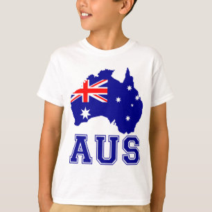 T-shirt Continente de Austrália