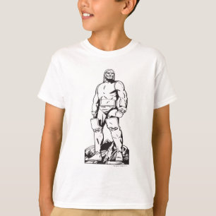 T-shirt Contorno de Darkseid