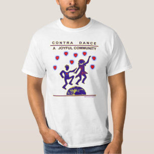 T-shirt Contra a alegria da dança