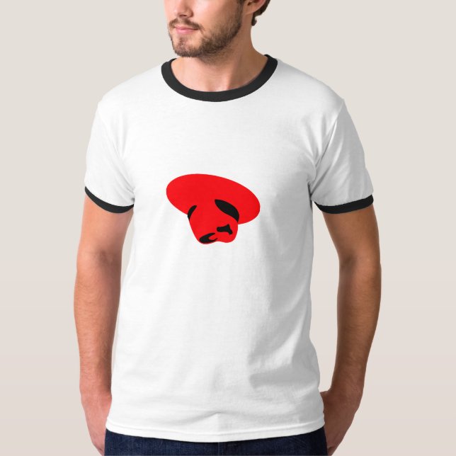 T-SHIRT CONTRA RED HAT (Frente)