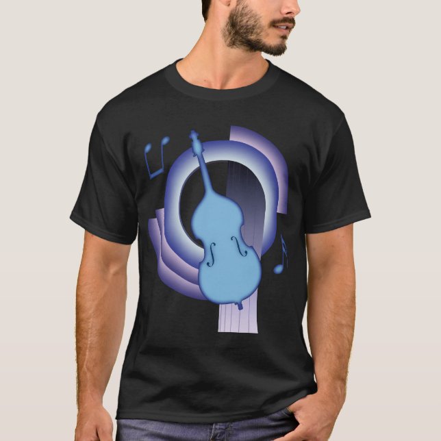 T-shirt Contrabaixo Deco 2 (Frente)
