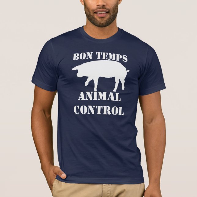 T-shirt Controle do animal dos Temps do Bon (Frente)