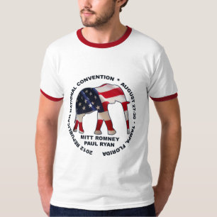 T-shirt Convenção 2012 do GOP Romney Ryan