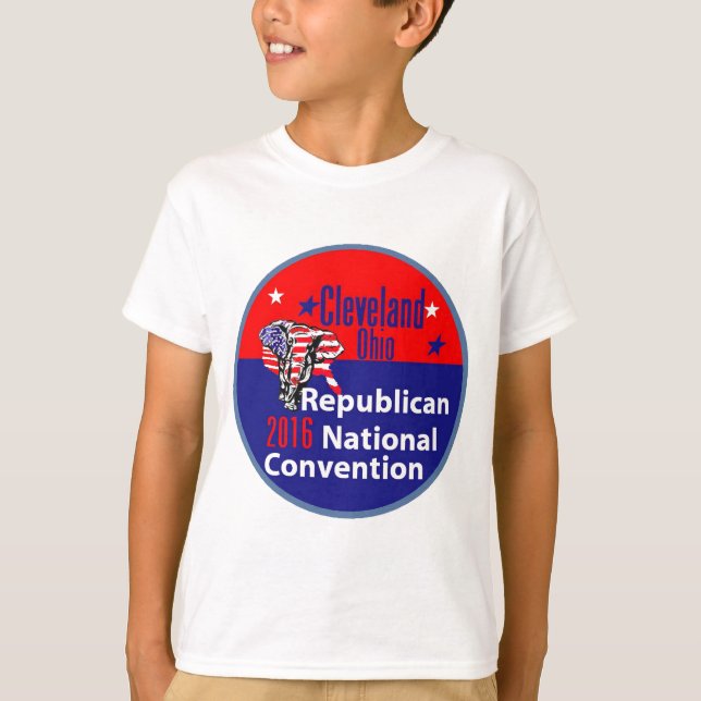 T-shirt Convenção 2016 do republicano (Frente)