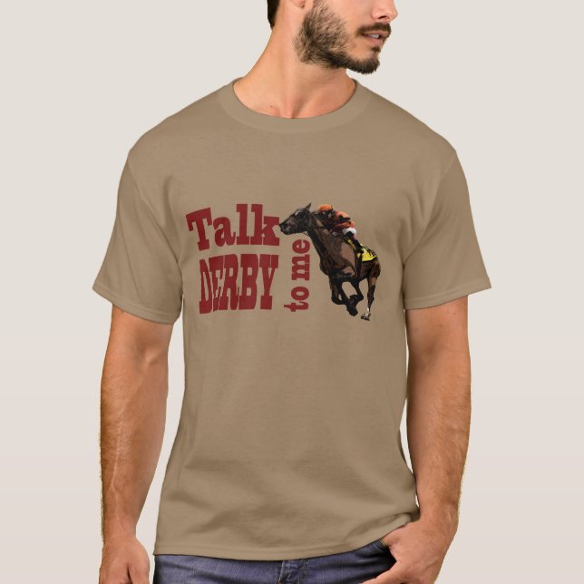 T-shirt Conversa Derby a mim (Frente)