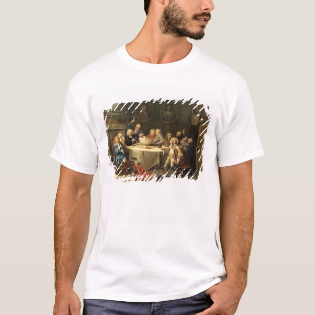 T-shirt Conversação da meia-noite moderna (Frente)
