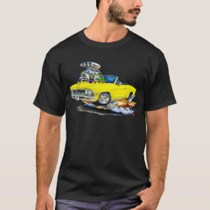 T-shirt Convertible 1966 amarelo de Chevelle