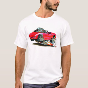 T-shirt Convertible 1998-2004 vermelho de Corveta