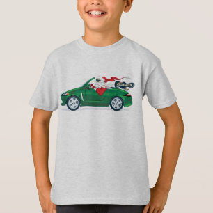 T-shirt Convertible da excursão do mundo do papai noel
