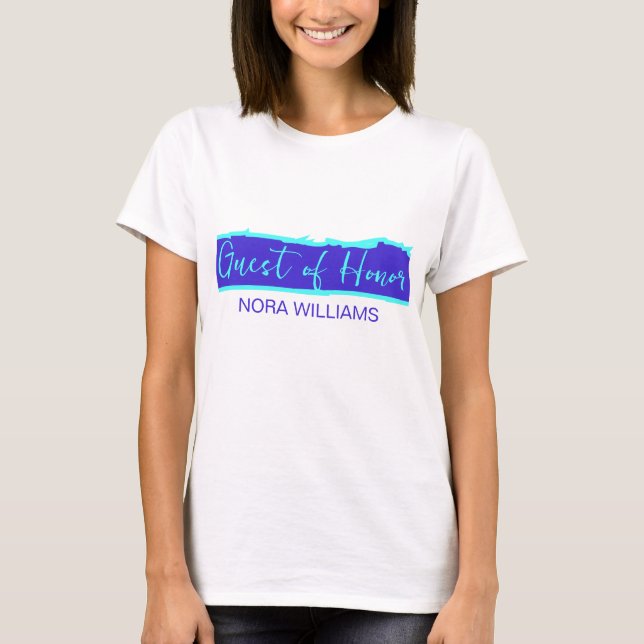 T-Shirt Convidado Personalizado (Frente)