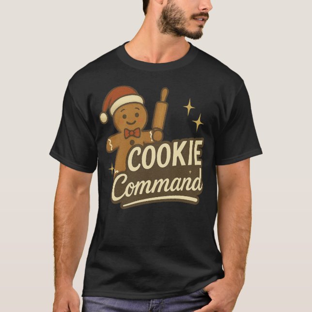 T-Shirt Cookie Command (Frente)