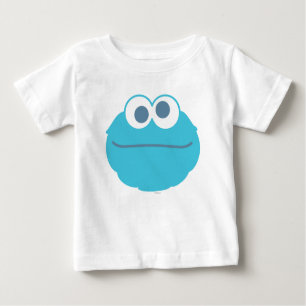 T-shirt Cookie Monster Baby Face Grande
