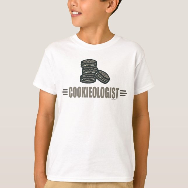 T-shirt Cookies Engraçados (Frente)