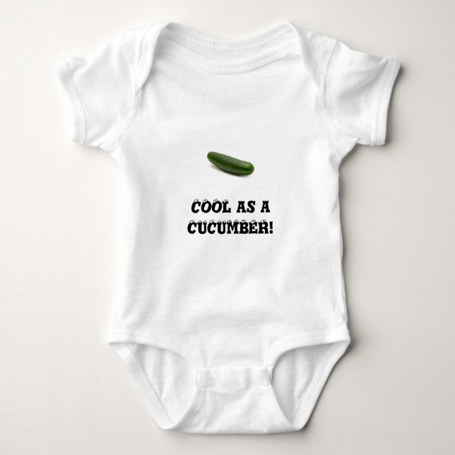 T-shirt Cool as a cucumber (Frente)