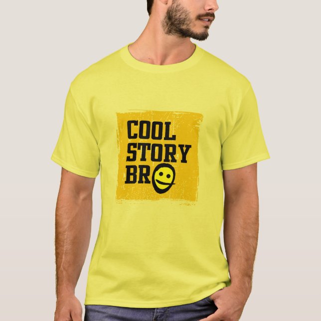 T-shirt Cool Story Bro (Frente)