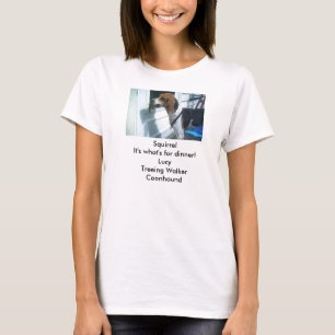 T-shirt Coonhound do caminhante de Treeing