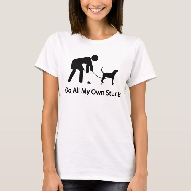 T-shirt Coonhound do caminhante de Treeing (Frente)