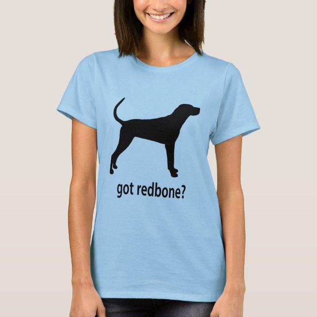 T-shirt Coonhound obtido de Redbone (Frente)