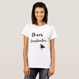 T-shirt Coordenador do caos