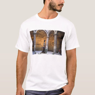 T-shirt Cópia de Putto com Golfinho por Andrea del