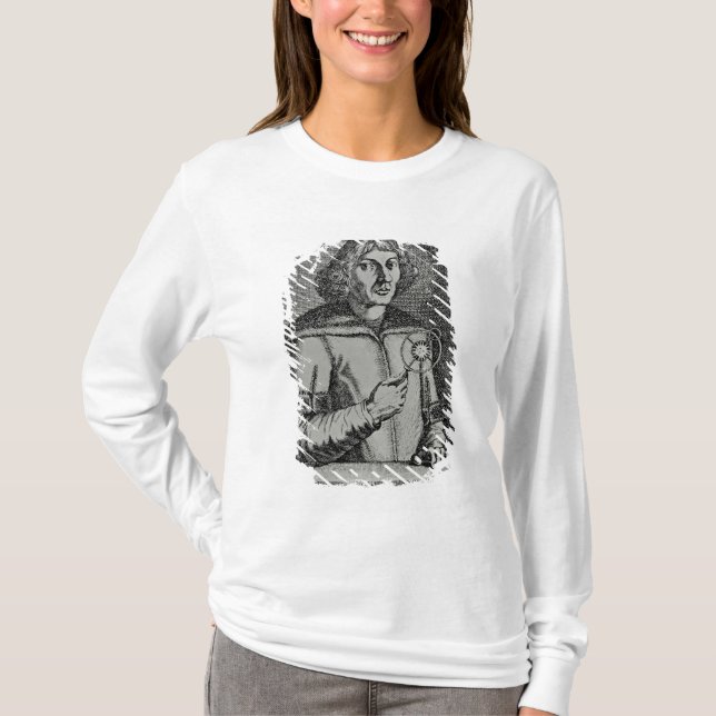 T-shirt Cópia de um retrato de auto (Frente)