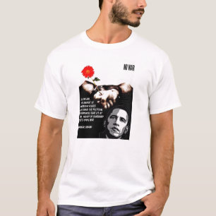 T-shirt cópia do no_war_mahmood, na extremidade, nenhuma