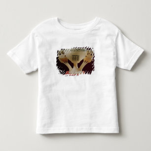 T-shirt Copo de bebendo no formulário de uns lótus