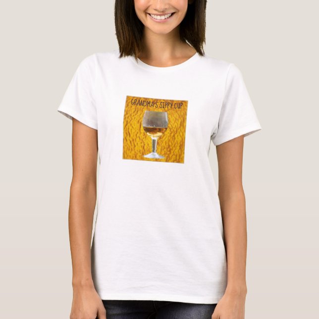 T-shirt Copo do Sippy da avó (Frente)