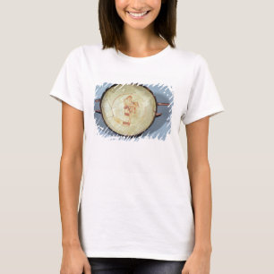 T-shirt Copo sem pé, musa ereto que joga o lyre,