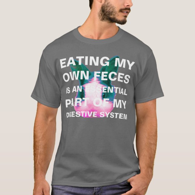 T-shirt coprophagy (Frente)