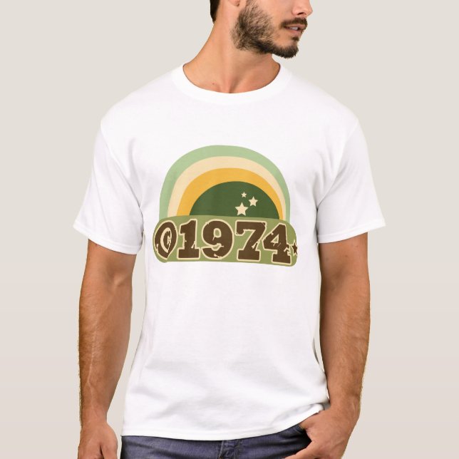 T-shirt Copyright 1974 (Frente)