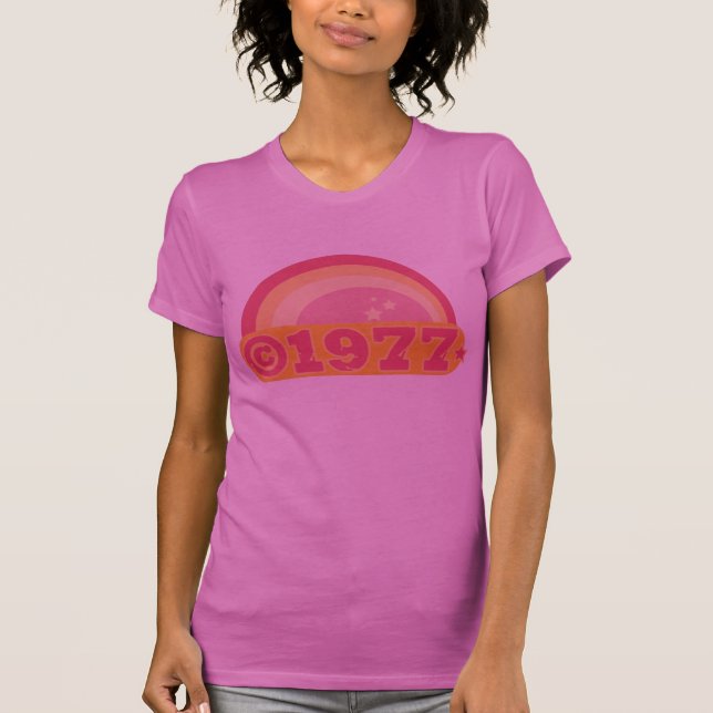T-shirt Copyright 1977 (Frente)