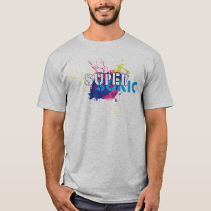 T-shirt Cor brilhante