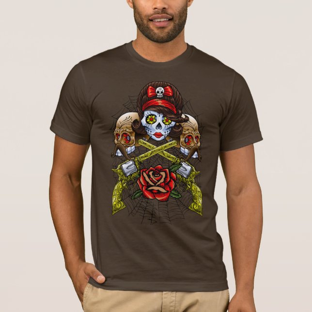 T-shirt Cor de Muertos V4 (Frente)