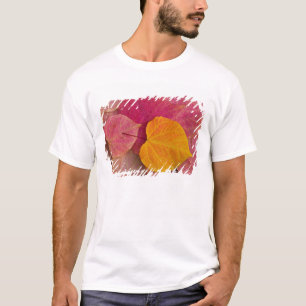 T-shirt Cor de outono no Forest Pansy Redbud caído