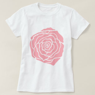 T-shirt cor-de-rosa