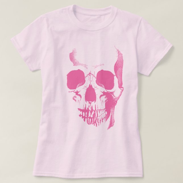 T-Shirt Cor-de-Rosa (Frente do Design)