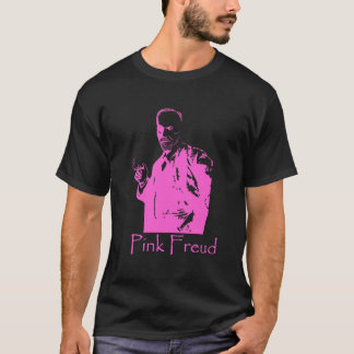 T-shirt cor-de-rosa da obscuridade de Freud