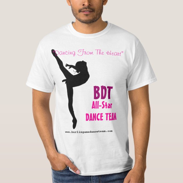 T-shirt COR-DE-ROSA do orgulho do pai (Frente)