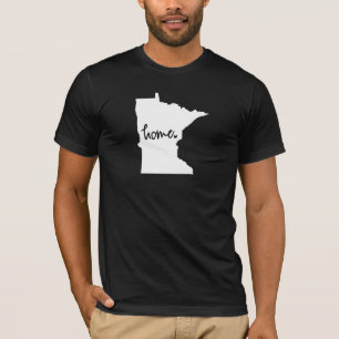 T-shirt Cor Home do costume de Minnesota