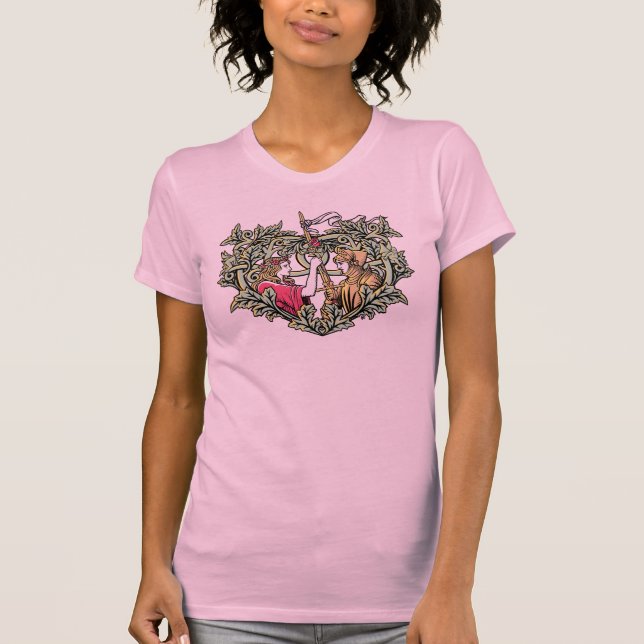T-shirt Coração celta (Frente)