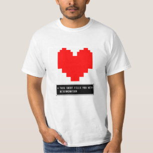 T-shirt Coração da determinação