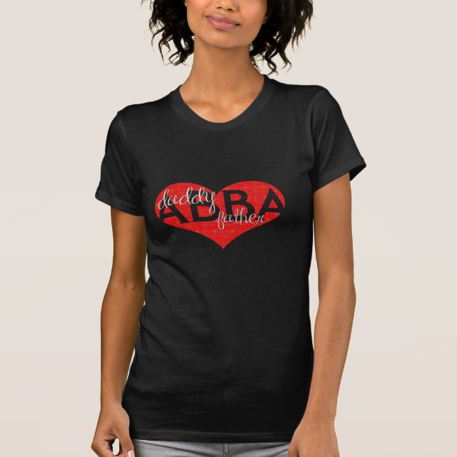 T-shirt Coração de Abba (Frente)