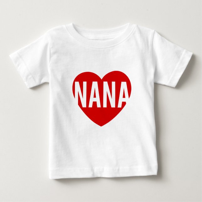 T-shirt Coração de Nana (Frente)