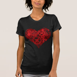 T-shirt Coração de Ursos Vermelhos